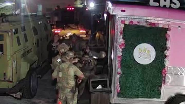 Video from North Side raid shows FBI arresting more than 150 people, destroying surveillance camera