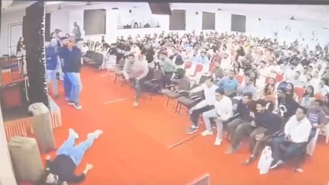 On Camera: Young Woman Collapses During College Event in Surat, Dies Despite Immediate Medical Help