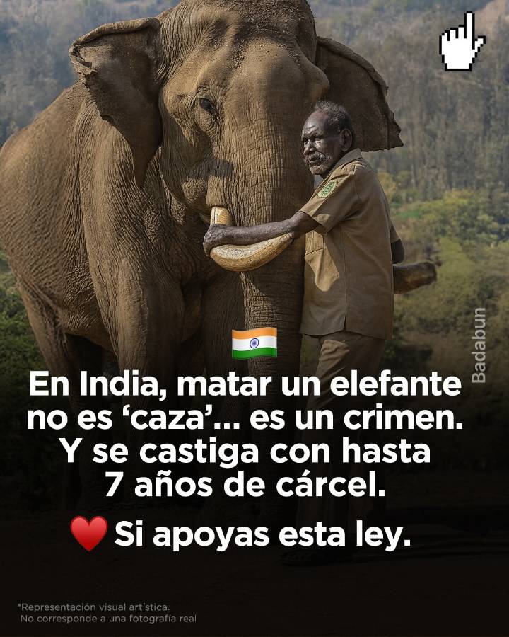 En India ya no es un accidente Matar un elefante es un crimen