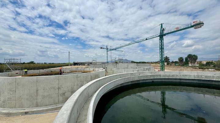 El Consell autoriza la modificación del contrato de ejecución de las obras de la nueva depuradora de Almoradí