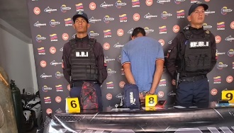 Aprehendido sujeto por "picar" las bases del puente de la carretera vieja Caracas