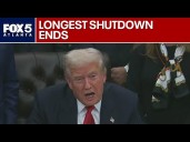 President Trump signs bill to reopen government