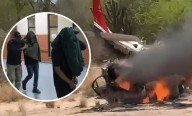 Un chef santiagueño sería el propietario del auto incendiado junto a la narcoavioneta