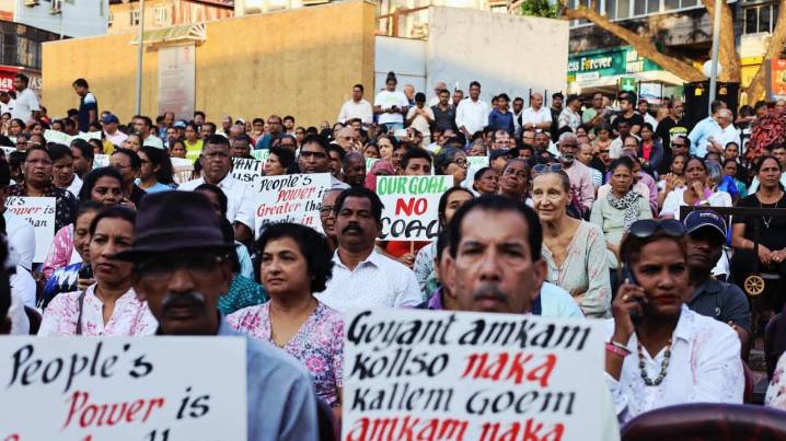 Massive Public Meeting at Lohia Maidan Demands Halt to Coal Handling in Goa