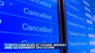 National airspace system status: Flight cancellations at Chicago's O'Hare, Midway airports begin as FAA reduces capacity