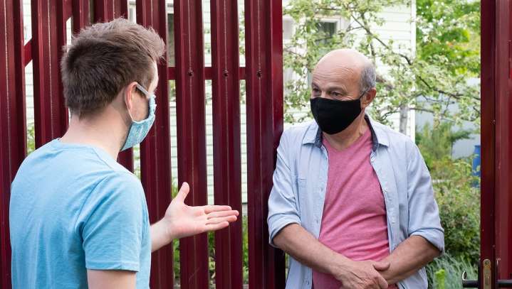 Christian Missionary Wears Mask To Reach Out To Unsaved Democrats