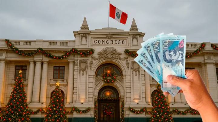 Revelan que congresistas recibirán 46 900 soles en sueldo, gratificaciones y tarjeta navideña este diciembre