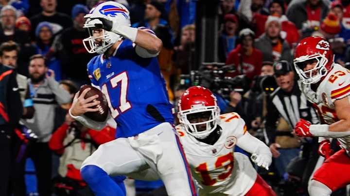 Recalling Josh Allen's 'play of the year' touchdown run against Chiefs