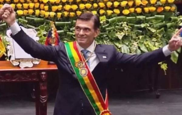 Asume Rodrigo Paz presidencia de Bolivia