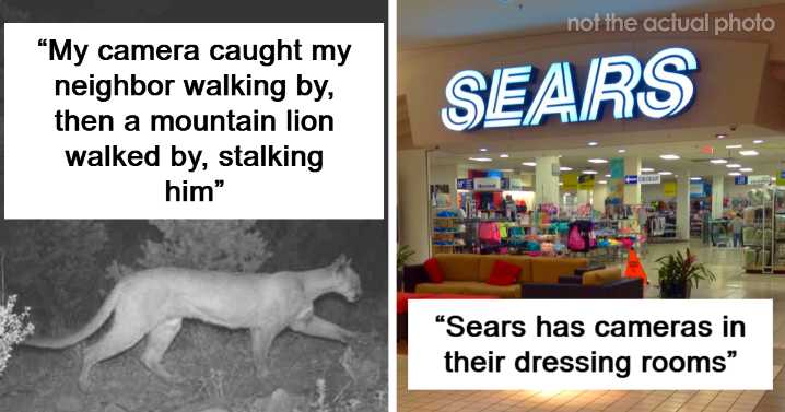 34 Times Surveillance Cameras Captured Pure Nightmare Fuel