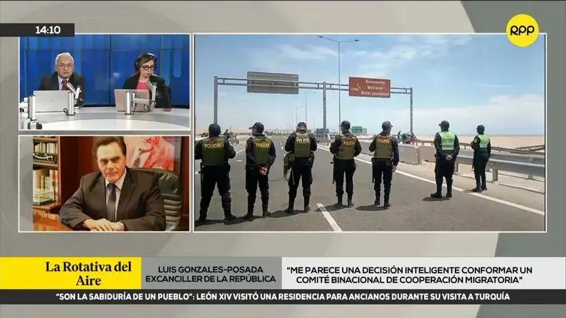 Excanciller sostiene que el Gobierno debe reforzar todas las fronteras: "El tema migratorio es muy sensible"