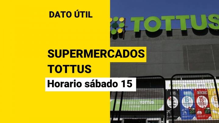 Supermercados Tottus: Conoce los horarios especiales de este sábado 15 de noviembre