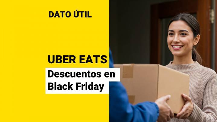 Hasta 67% de descuento en más de 30 tiendas: Estas son las mejores promociones de Uber Eats en Black Friday