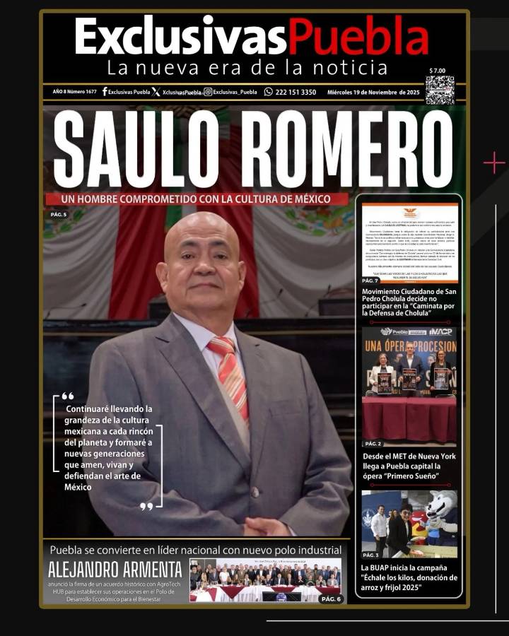 Portada Puebla 19 Noviembre