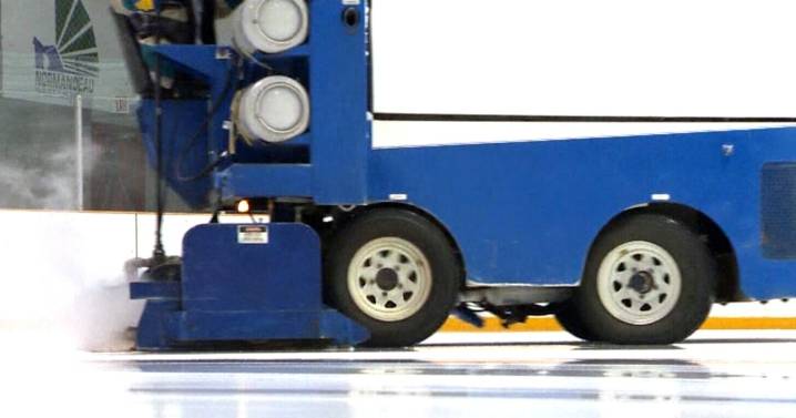Saskatchewan Zamboni fire causes hockey rink evacuation