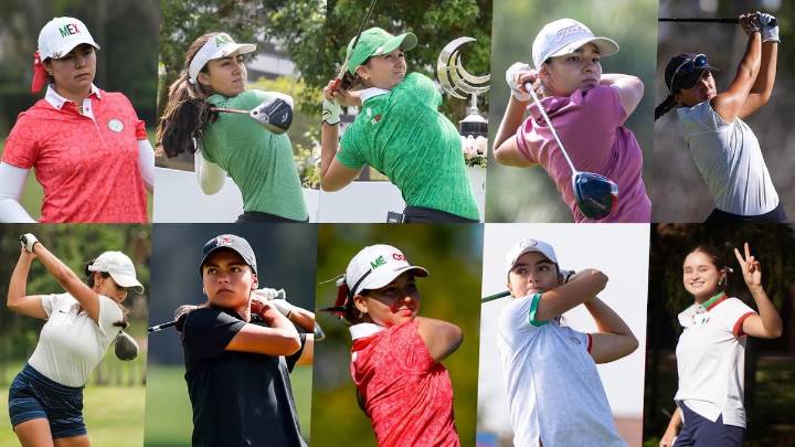 Diez mexicanas, listas para brillar en el WALA 2025 en PGA Riviera Maya