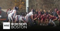 High school football teams face off for Thanksgiving games in Massachusetts