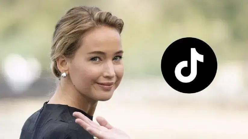 Jennifer Lawrence revela que "tiene una vida secreta" en TikTok para pelearse con desconocidos