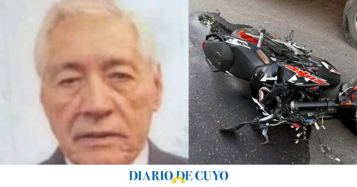 Trágico accidente en Rawson: un adulto mayor murió atropellado y el conductor de la moto también resultó herido