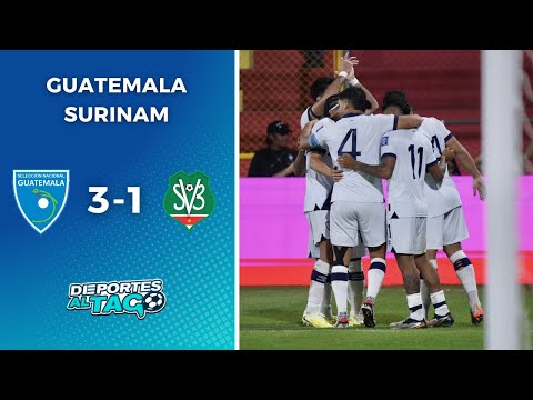 ¿A qué hora y qué canal transmite Guatemala vs. Surinam el 18 de noviembre por las Eliminatorias?