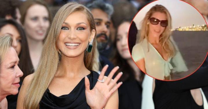 Bella Hadid Shows Off Midriff While Dancing After Hospital Stay