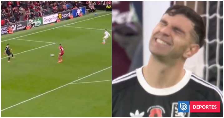 Dibu Martínez regaló gol al Liverpool en Premier: reds vencieron a Aston Villa y cortaron mala racha