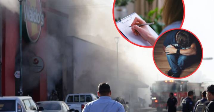 El psiquiatra Eduardo Monteverde advirtió que los sobrevivientes del incendio en la tienda Waldo’s podrían desarrollar Trastorno por Estrés Postraumático (TEPT) y requieren atención psicológica y psiq