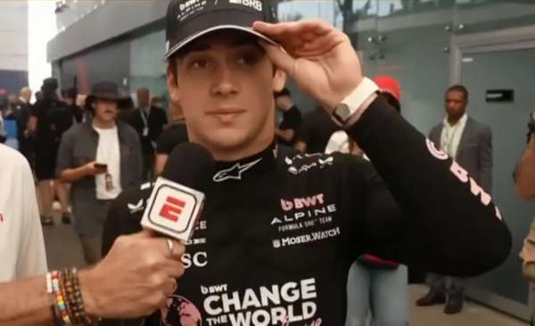 Colapinto y sus primeras sensaciones en Brasil: "Los viernes me cuestan últimamente"