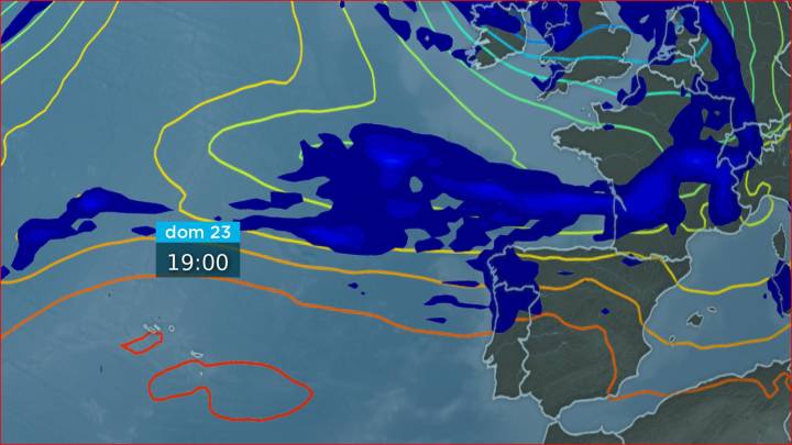 O Domingo segue chovendo en Galicia