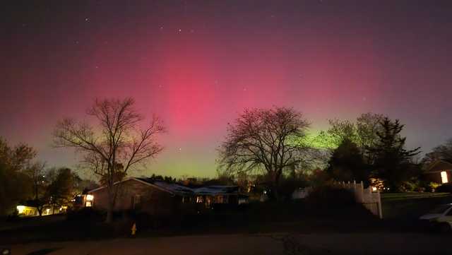 PHOTOS: Northern lights visible from Greater Cincinnati