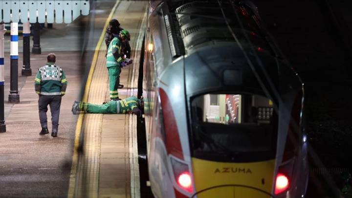 Diez heridos y dos detenidos tras un apuñalamiento múltiple en un tren al norte de Londres