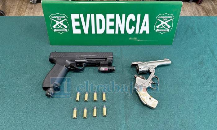 Detienen a sujeto por porte ilegal de arma de fuego y munición
