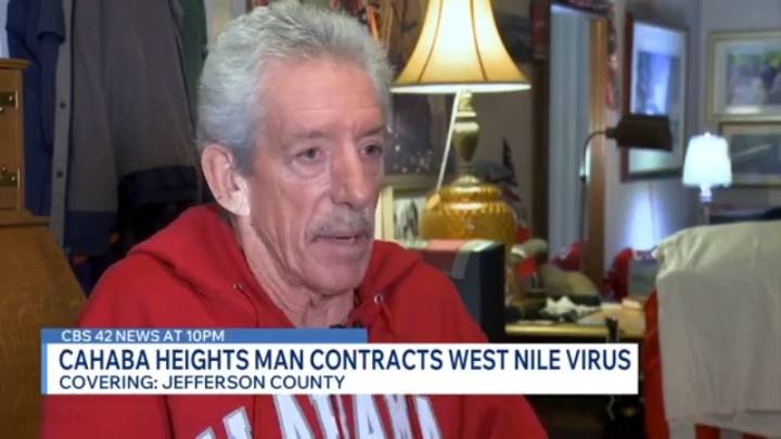 Cahaba Heights man back at home recovering after West Nile Virus impacts his ability to walk