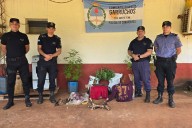 Allanamiento: Secuestran plantas de marihuana y armas blancas en el interior correntino