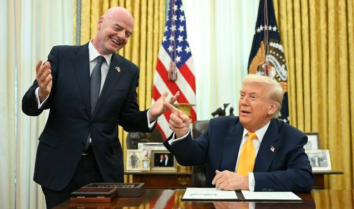 FIFA's Infantino accused of violating neutrality over Trump support