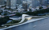 Un nuevo museo en China, inspirado en el movimiento del río y en su entorno