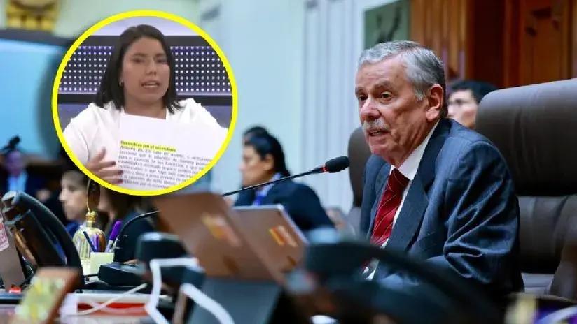 Rospigliosi dice que Congreso no acatará ninguna decisión del PJ sobre accesitaria de Bermejo: "No deberían meterse"