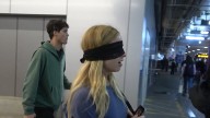 Addison Rae Wears Eye Mask On Her Way Out of Airport