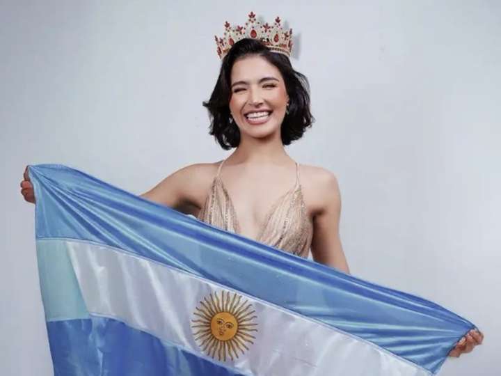 Representó a Argentina en un torneo de belleza donde la solidaridad importa más que la estética
