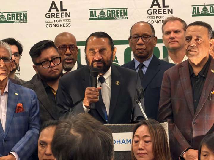Longtime Houston Rep. Al Green switching to 18th Congressional District in run for reelection