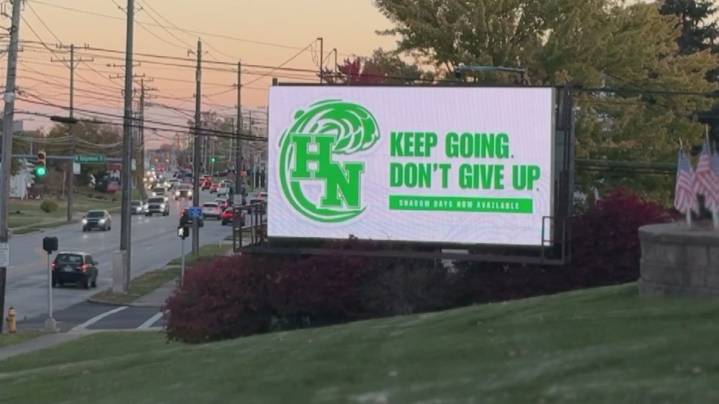 Holy Name High School in Parma Heights inspires with billboards spreading positivity across Northeast Ohio