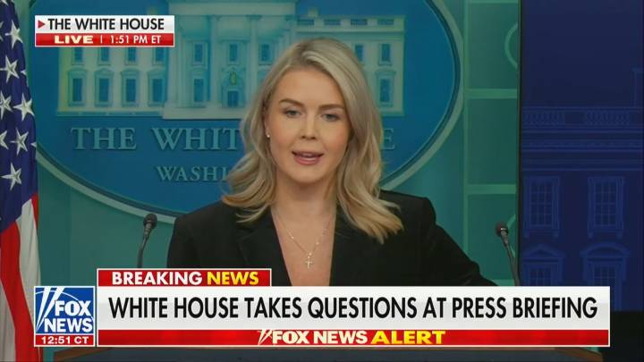 Leavitt Says US Out of G-20 Talks After S. African Prez Was ‘Running His Mouth’