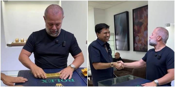 Popular joyero cubano invierte en la compra un lingote de oro de más de 3 kg por 400 mil dólares