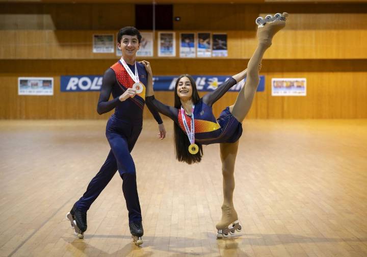 Un oro y una plata mundiales desde China y sobre ruedas