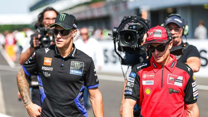 ¿Se plantea Quartararo hacerse un Marc Márquez con su contrato? "Me sirve de ejemplo..."