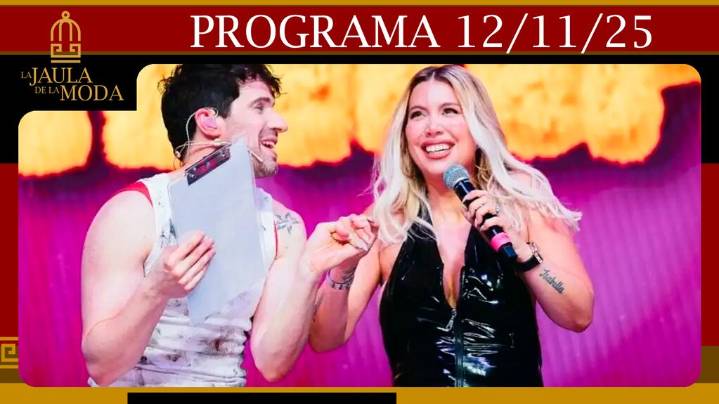 LA JAULA DE LA MODA - Programa del 12/11/25 EL CATSUITE DE WANDA NARA EN EL SHOW DE MARTÍN CIRIO