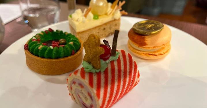 Festive afternoon tea at Manchester's luxury four
