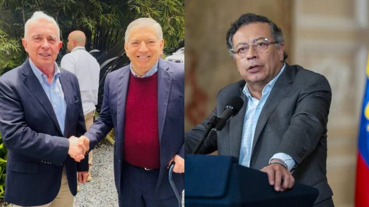 Gustavo Petro lanzó dura crítica a César Gaviria y Álvaro Uribe