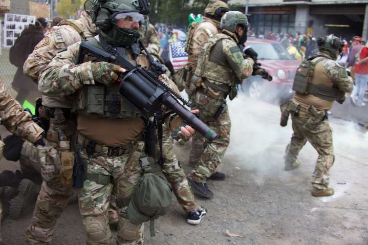 Video shows federal officers using ‘excessive’ force against protesters in Portland