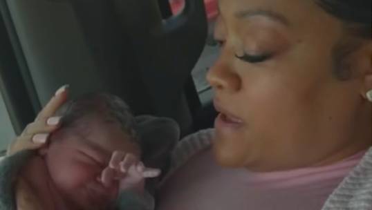 Indiana woman gives birth in car after hospital discharge